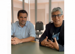 Juan Celli junto a Darío Martínez